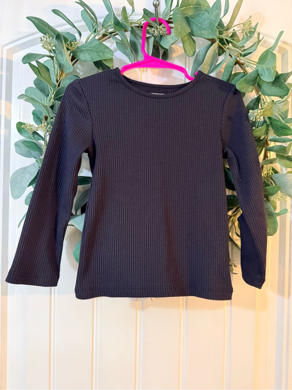 💫10/$25 • F&F Navy Blue Ribbed Long Sleeve Top